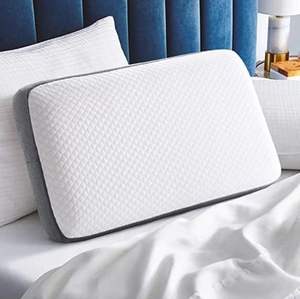 Oreiller de sommeil ergonomique en mousse à mémoire de forme réglable de haute qualité pour le cou Oreiller orthopédique pour lit Oreiller de couple pour un repos confortable - Product Image 1