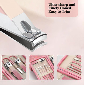 High Quality <b>Manicure</b> Pedicure Sets Stainless Steel Nail Tools <b>Kit</b> for Nail Salon and Personal Care <b>Manicure</b> & Pedicure Set - Product Image 4
