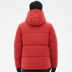 Chaqueta de Plumón Personalizada para Hombre, de Alta Calidad, de Invierno, de Lona, con Bordado Frontal Personalizado, al por Mayor - Product Image 3
