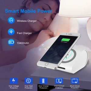 Per Qi senza fili di ricarica Power Bank 10400mAh per IOS Phone XS MAX XR per Galaxy S10 S9 Note 9 1Pc prodotto Power Bank di potenza - Product Image 6