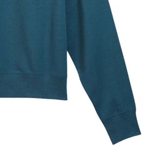 เสื้อสเวตเชิ้ตคอกลมสีน้ำเงินสเลทสำหรับผู้ชาย ผลิตจากผ้าฝ้ายรีไซเคิล เป็นมิตรต่อสิ่งแวดล้อม คุณภาพพรีเมียม แขนยาว สวมใส่สบาย เหมาะสำหรับทุกวัน - Product Image 6