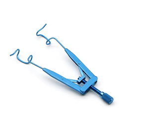 Steel Lieberman Solid Eye Speculums Ophthalmic Surgical Instrument Opener Eyelid Tools Manual By <b>Blush</b> Surgical - Product Image 2