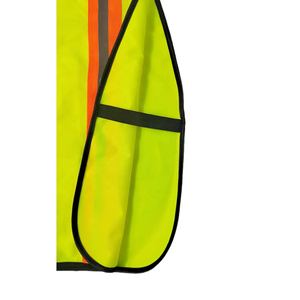 Gilet de sécurité haute visibilité pour homme, hautement réfléchissant, imperméable, anti-rayonnement, anti-chaleur, 100% polyester, vêtements de travail, équipement de signalisation - Product Image 2