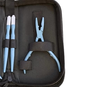 New Arrival Hair Kit Stainless Steel Professional Hair Extension Sustainable <b>Pliers</b> Tools Kit Hair Extension tools <b>Set</b> - Product Image 5