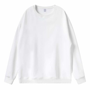 Sudadera Clásica Unisex de Cuello Redondo, Talla Grande, Color Sólido, Manga Regular, Tejido de Algodón, Estilo Casual para Otoño - Product Image 1