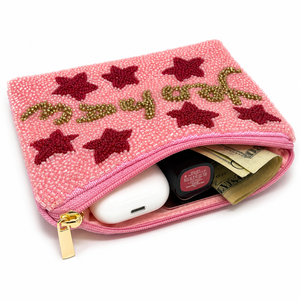 Monedero de Lujo Hecho a Mano con Cuentas de Cristal Yeehaw, Cartera con Cremallera Estilo Vaquero del Oeste, Regalo de Rodeo, Venta al por Mayor OEM ODM - Product Image 2
