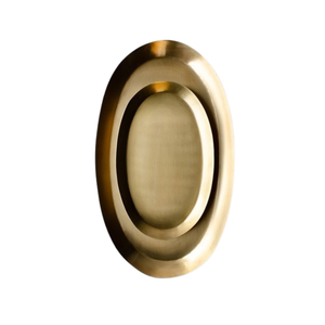 Plateau de service décoratif texturé finition or de luxe |   Plateau en métal multifonctionnel de qualité supérieure pour le thé, la table à manger et la décoration élégante de la maison - Product Image 1