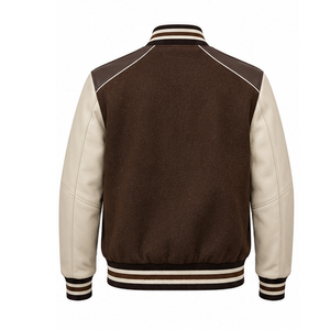 Blouson universitaire pour homme en laine, personnalisé, style bomber, vêtement de sport, uniforme d'équipe, fabricant en gros, fournisseur d'exportation, OEM, ODM, club - Product Image 6