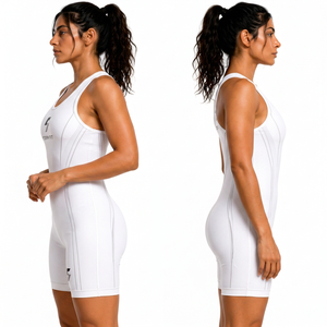 <b>Women's</b> Wrestling <b>Singlet</b> Fitted Heat-Transfer Print Moisture Wicking Breathable Stretch Quick Dry Lightweight 220g - Product Image 6