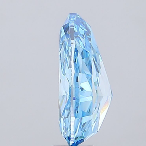 Excelente diamante suelto con certificación IGI, suministro de exportación de diamantes CVD, diamante de laboratorio de corte pera premium, azul vivo fantasía, claridad VS1 - Product Image 3
