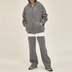 Conjuntos Deportivos Personalizados para Hombre, Conjuntos Deportivos Unisex, Conjuntos con Logotipos Personalizados, Conjuntos con Sudadera con Cremallera, Fabricante OEM ODM Process Impex - Product Image 4