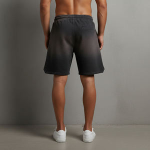 Nuevo Artículo: Pantalones Cortos Bermuda para Hombre, Color Gris Oscuro, de Algodón, Secado Rápido, con Logotipo de Llama Estampado, Cintura con Cordón Ajustable, Estilo Casual - Product Image 4