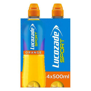 En venta Lucozade Sport Naranja, 500ml / Botella de Lucozade Naranja 380ml Lucozade Sport/ Bebidas Lucozade Frambuesa 500ml - Product Image 1