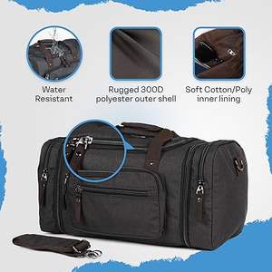 Sacs de voyage Oxford imperméables avec compartiment à chaussures zippé |   Capacité de 36-56L, approvisionnement en gros, OEM/ODM, marque privée, fabricant vietnamien - Product Image 2