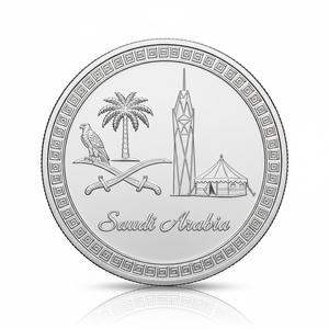 Monedas de recuerdo personalizadas de Arabia Saudita con diseño de desafío en esmalte - Imitación antigua, diseño moderno, chapado en oro, de zinc, regalos promocionales de país y ciudad - Product Image 6