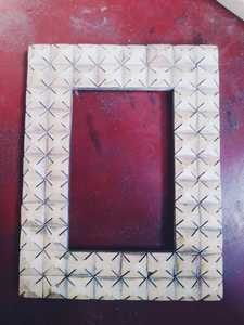 bone inly photo <b>frames</b> hand made photo <b>frames</b> <b>black</b> and white pattern photo <b>frames</b> photo album accessories - Product Image 2