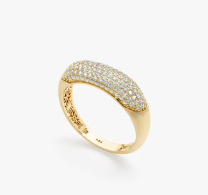 Anillo de Diamante Cultivado en Laboratorio con Corte Brillante, Certificado IGI, Chapado en Oro de 14K, Estilo Vintage, Joyería de Lujo para Uso Diario Femenino - Product Image 2