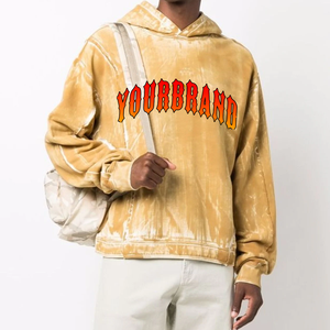Manufacturers for Customs <b>Clothes</b> Streetwear Distressed Ripped <b>Tie</b>-<b>Dye</b> Vintage Mens Heavyweight Zip up Graphic Hoodie Men - Product Image 4