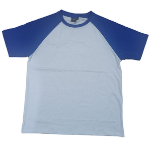 Camiseta de Manga Corta Lisa al por Mayor de 180 g con Contraste de Color, 100% Algodón, Impresión Personalizada, Sin Etiqueta, con Logotipo para Hombre - Product Image 3