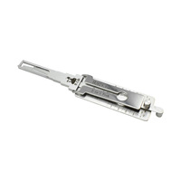 Outil de serrurier Lishi HU92 2 en 1 pour déverrouillage et décodage de serrures de voiture, ensemble professionnel de crochetage de serrures