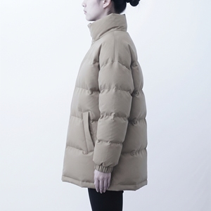 Veste longue matelassée pour femme, à capuche, chaude, d'hiver, en duvet, vêtement d'extérieur décontracté - Product Image 2