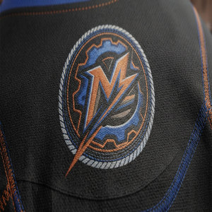 Maillot de hockey sur glace à manches courtes, design drapeau, séchage rapide, respirant, en polyester, pour entraînement et matchs d'équipe, commandes en gros pour équipes - Product Image 4