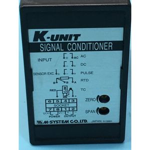 2 M-SYSTEM K-UNIT KRS-4A-R SIGNAL CONDITIONER - Équipements et pièces semi-conducteurs d'occasion de renommée mondiale à vendre - Product Image 4
