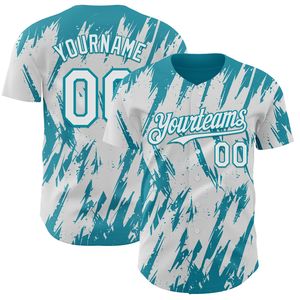 Maillot de baseball personnalisé par sublimation en coton biologique, anti-bactérien, col en V, à manches courtes, uniforme d'équipe, vente en gros - Product Image 3