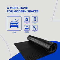 Tapis multifonctions Tapis de protection antidérapants pour voiture Ménage Commercial Intérieur/Extérieur PVC de haute qualité durée de 10 ans