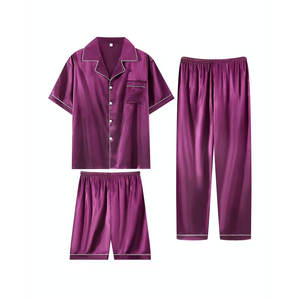 Ensemble pantalon et chemise décontracté à carreaux à col et manches longues, vente en gros. Convient à toutes les saisons comme vêtements de détente - Product Image 4