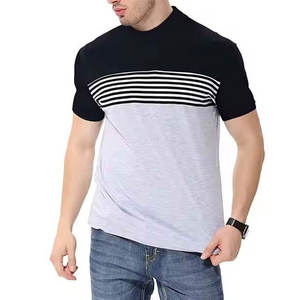 Nouveaux T-shirts pour hommes en coton 100% à manches courtes, décontractés et tendance - Logo personnalisé imprimé, séchage rapide et respirant - Product Image 1