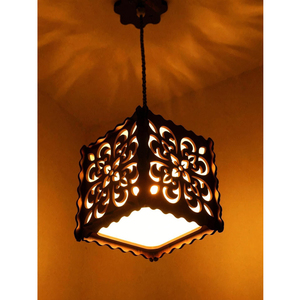 Vintage New Arrival Hot Sale Iron Metal Round Shape Black Finished Celling Mount Hanging Pendant <b>Lamp</b> Home Kitchenware Decorate - Product Image 5