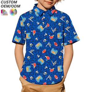 Polo T-shirt Enfant Garçon à Manches Courtes Respirant et Décontracté, en Coton Doux, Couleurs Personnalisables, Vente en Gros OEM ODM pour Uniformes Scolaires - Product Image 4