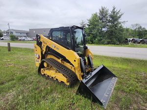 CAT Skid Steer Loader Heavy Duty Compact High Performance Caterpillar Engine 9 Ton Rated Load Construction Pump Motor - Product Image 3