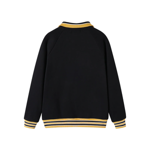 Custom Alabama State <b>Black</b> Quarter Zip Crewneck for Team Uniforms Wholesale Apparel OEM Private Label for Wholesale Buyers Need - Product Image 2