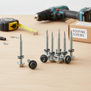 Heavy Duty Hex Head Self-Drilling Screws with EPDM Bonded Washer - Galvanized Carbon Steel <b>Fasteners</b> - Product Image 6