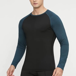 Hot Selling Custom made Wholesale Men's Long Sleeve <b>Compression</b> Rash Guard Top Demanded Product Product Men <b>Compression</b> <b>Shirt</b> - Product Image 5