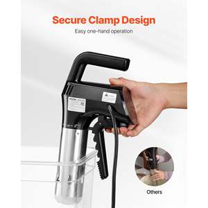 Cuisinière sous vide professionnelle 1100W pour circulation d'eau par immersion de précision, affichage numérique LED, conception de pince sécurisée, cuisinière sous vide - Product Image 3