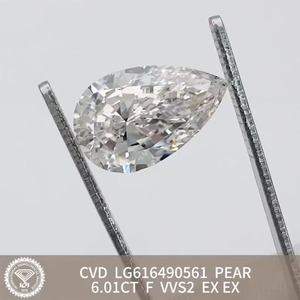 Diamantes Sueltos Pulidos Cultivados en Laboratorio, Corte Pier, VVS VS, Fabricante Ético de Diamantes en India, Venta al Por Mayor - Product Image 2