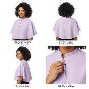 Cape de coiffeur imperméable pour salon de coiffure - Product Image 5