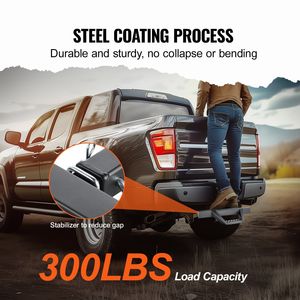 Robusto Supporto per Gancio di Traino in Acciaio da 2 Pollici con Capacità di Carico di 300 LBS e Protezione per Paraurti Posteriore con Blocco a Perno - Product Image 5