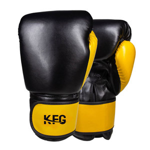 Top Trendy 16 oz Leather Boxing Gloves Strong Outer Shell Inner Foam Moisture Wicking Breathable Design Customizable Packaging - Product Image 1
