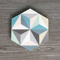 Carreaux de ciment faits à la main à l'encaustique hexagonale du Vietnam 200x200mm