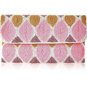 Stylish Embroidery Seed Beaded Envelope Clutch Wedding Festive Christmas Party Boho <b>Sling</b> <b>Bag</b> Chic Fashionable Women Evening <b>Bag</b> - Product Image 5