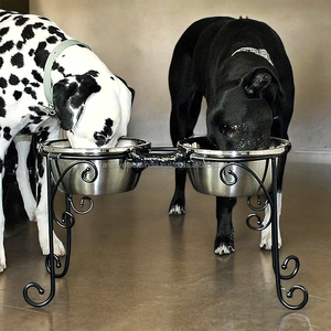 Cuencos para mascotas de acero inoxidable de primera calidad con soporte de metal para opciones de comida y agua al por mayor a los mejores precios del proveedor - Product Image 6