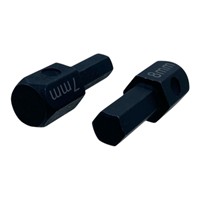 Kit de 20 embouts hexagonaux de 3/8'' (35 mm) pour tournevis électrique DIY OEM avec 1 adaptateur de 1/2''