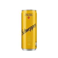 Boissons gazeuses Schweppes Soda Tonic & Dry Ginger Ale en canettes de 320 ml, pack de 24, pour la distribution à l'exportation