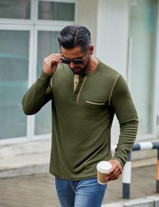 Camiseta de Manga Larga con Cuello Redondo para Hombre, Tejido de Punto, Spandex/Algodón, Ecológica, Transpirable, con Logotipo Digital Estampado en la Parte Delantera, Corte Regular, Tejido de 220g - Product Image 3