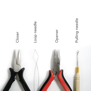 Kit d'outils 5-en-1 pour extensions capillaires avec fermeture éclair, pour perles I-Tips et micro-liens, ensemble professionnel d'extensions capillaires avec ouvre-fermeur - Product Image 6