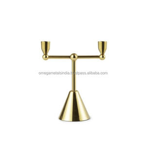 เชิงเทียนสำหรับงานแต่งงานสีทองและสีดำน่าอภิเษก - Product Image 6